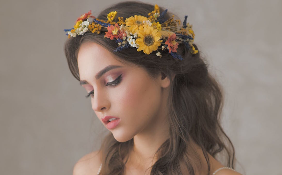 floral hair accessory